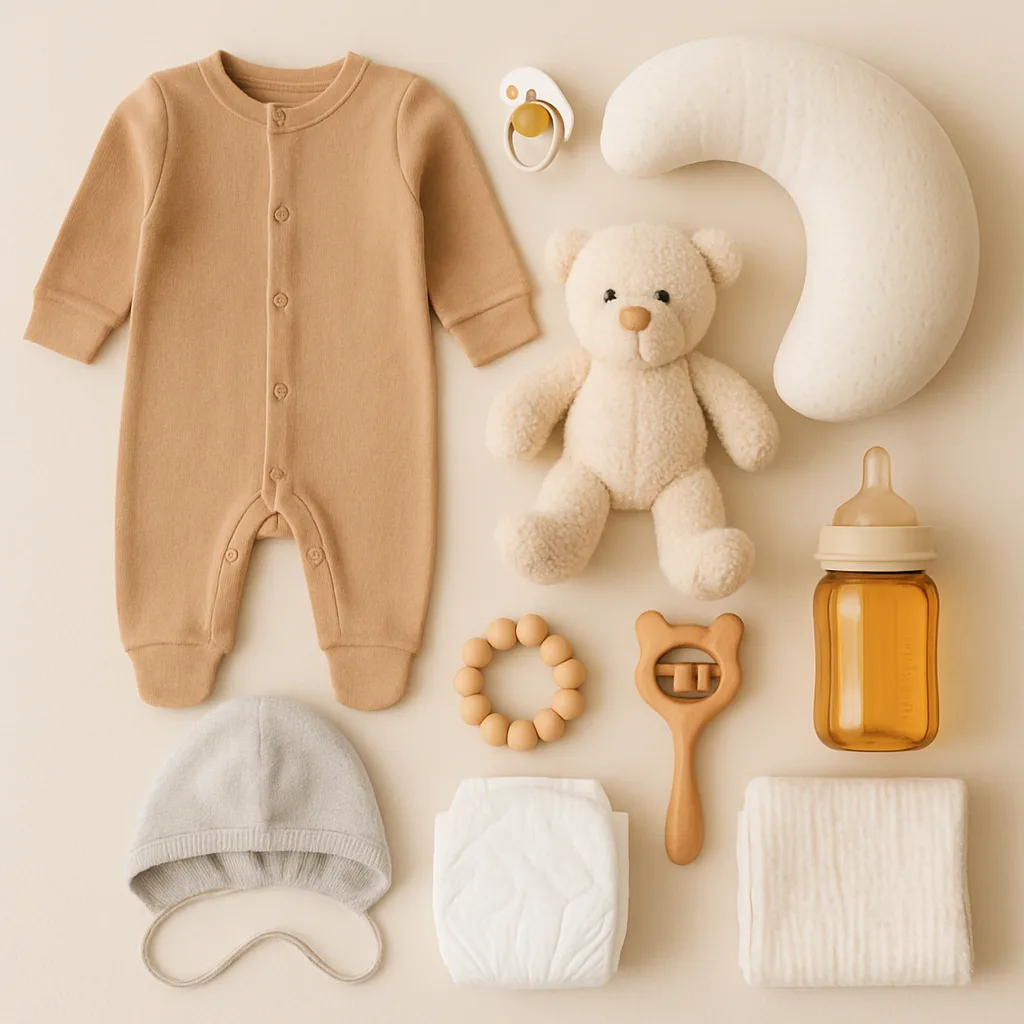 10 musthaves voor je eerste baby uitzet