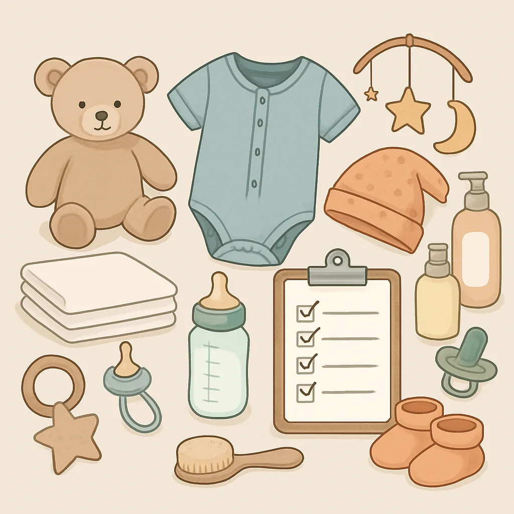 Checklist complete baby uitzet: wat heb je nodig?