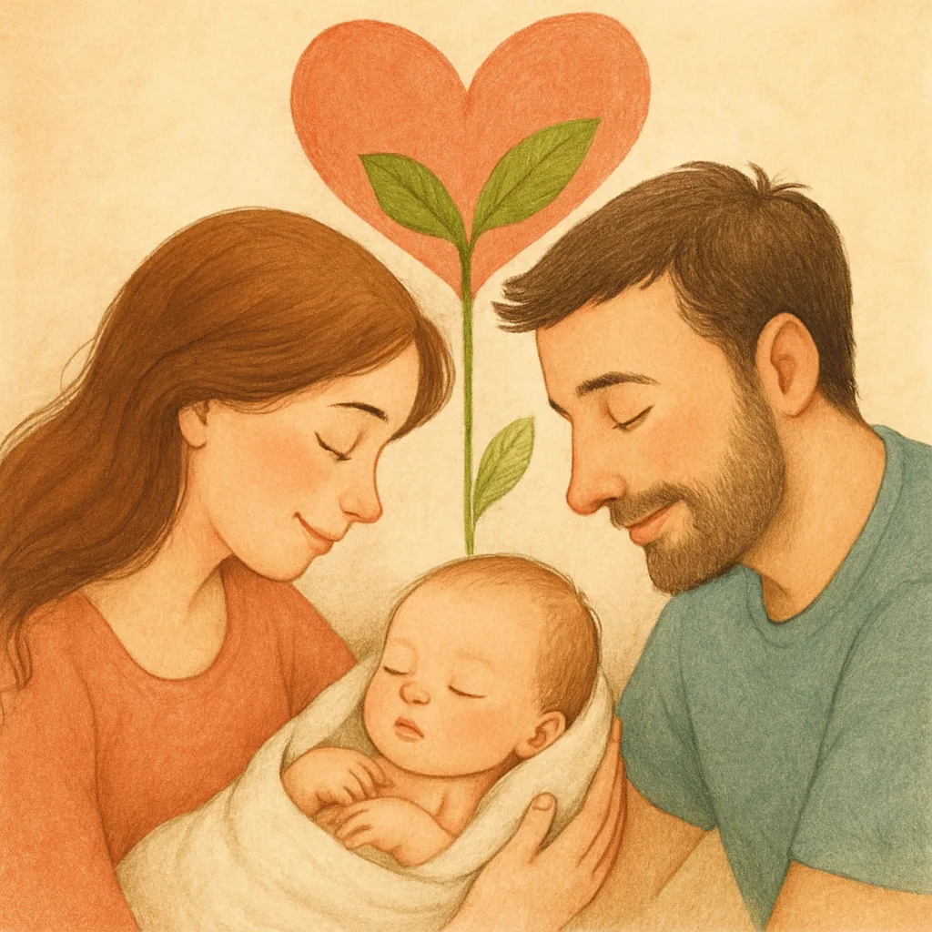 Hoe liefde groeit na geboorte