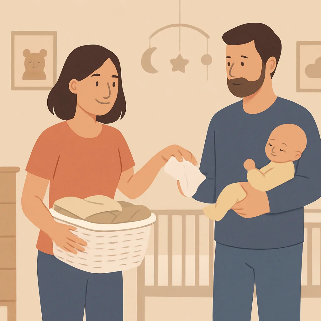 hoe verdeel je taken als nieuwe ouders