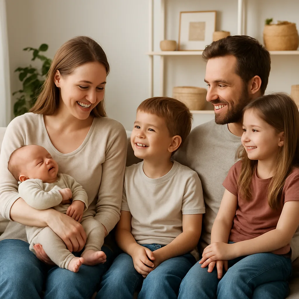 Inspiratie van ouders met meerdere kinderen