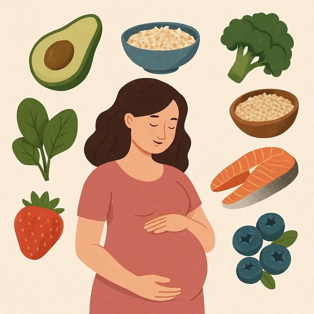 Superfoods die zwangerschap ondersteunen