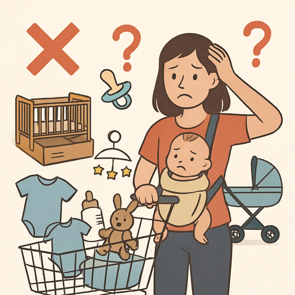 Veelgemaakte fouten bij baby uitzet kopen