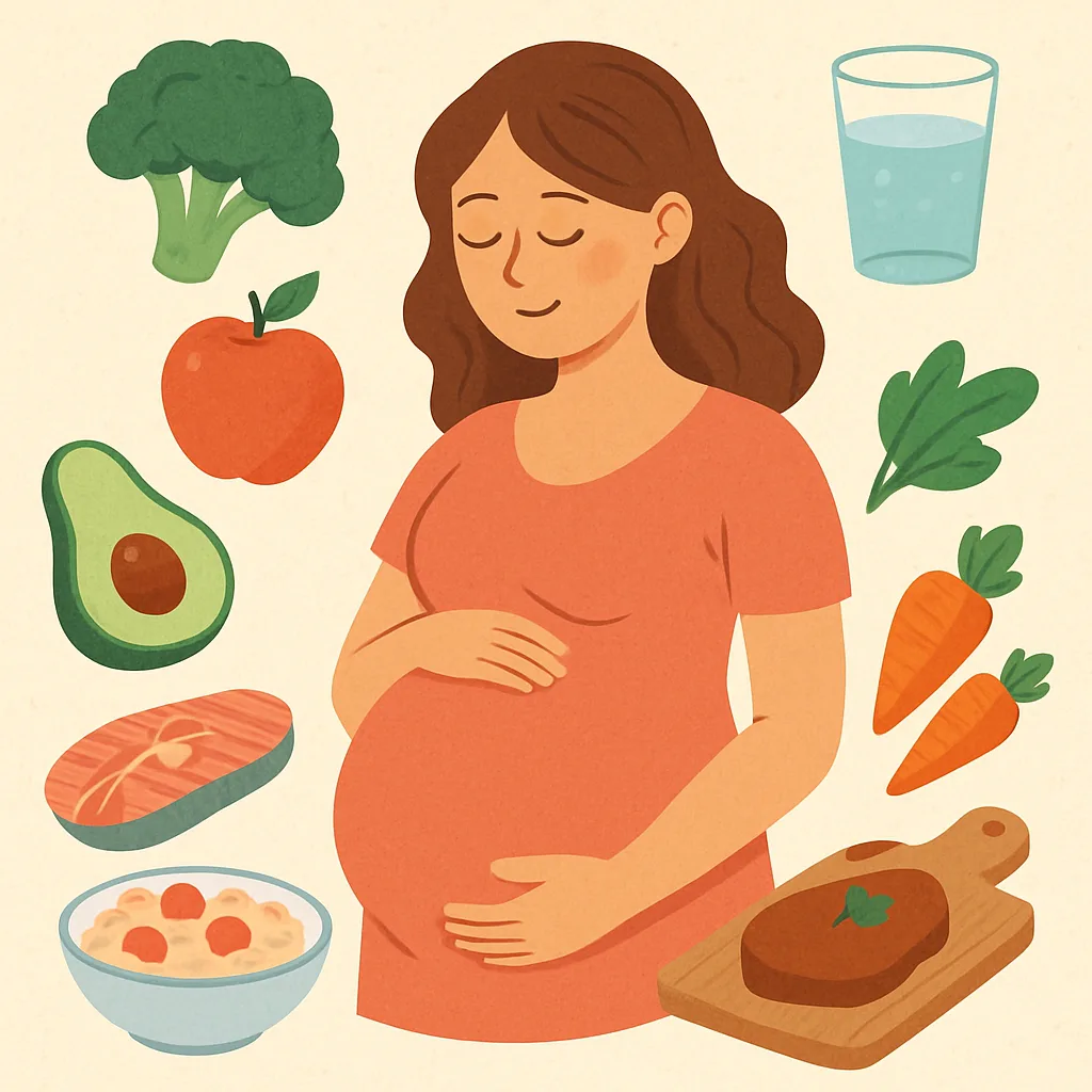 Voedingsschema voor een gezonde zwangerschap